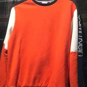 Men’s large fleece crewneck